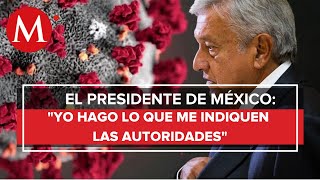 AMLO dispuesto a hacerse la prueba de coronavirus