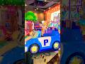Mobil mobil polisi biru lampu menyala lucu #cocomelon