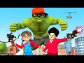 NickHulk vs Siren Head Giant - Scary Teacher 3D Nick Love Tani Animation