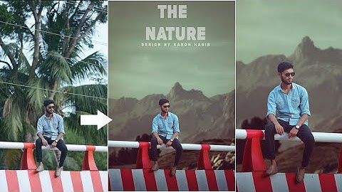 Background Change : Photo Manipulation Tutorial for Beginners : Photoshop Tutorial