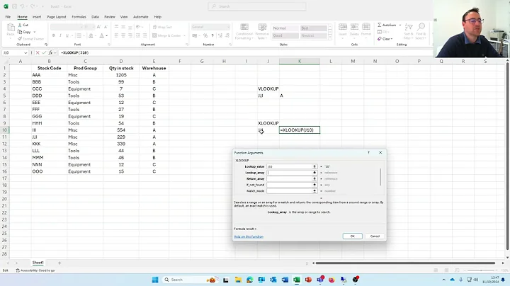 Excel - XLOOKUP vs VLOOKUP and HLOOKUP