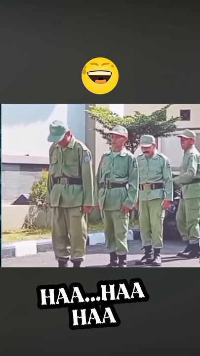 LUCU!!! SAAT HANSIP LATIHAN BARIS BERBARIS BIKIN KETAWA#shorts #videoviral #lucu #@Cinematv88