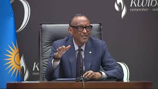 PRESS BRIEFING BY PRESIDENT PAUL KAGAME||COMMEMORATING 30TH ANNIVERSARY OF RWANDA GENOCIDE