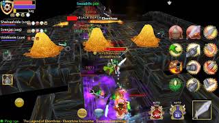 Pocket Legends / The Legend of Ebonthrax - Ebonthrax Encounter (Boss Kill)