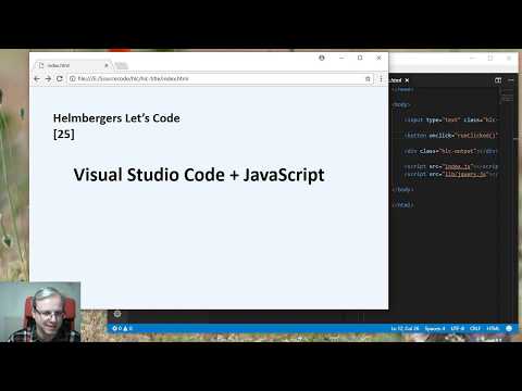 Let's Code [025]:  Visual Studio Code + JavaScript [deutsch]
