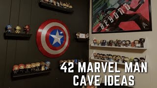 42 Marvel Man Cave Ideas
