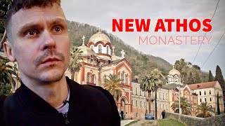 New Athos Monastery - the largest religious sight in Abkhazia. Travel post USSR territory