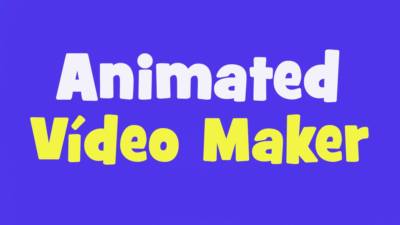 Animated Video Maker | Animated Video Maker - YouTube