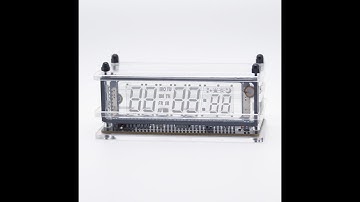 LGL VFD VCK CCCP 2023 Model Fluorescent Display Clock Retro Nixie Tube Clock