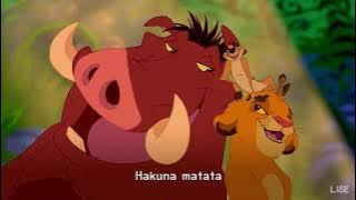 The Lion King 1994  Hakuna Matata Lyrics 1080pHD 1080p