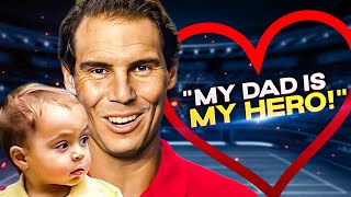 Rafael Nadal & His Son RARE Family Moments Off the Court