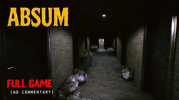 Absum - All Endings | Psychological Horror | Full Game Longplay Walkthrough | No Commentary