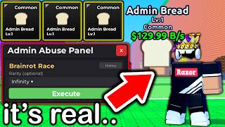 I Got REAL ADMIN ABUSE PANEL ACCESS in Escape Tsunami For Brainrots