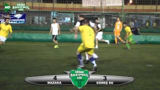 Mazaka - Güneş Su İddaa RakipBul İzmir Ligi HD