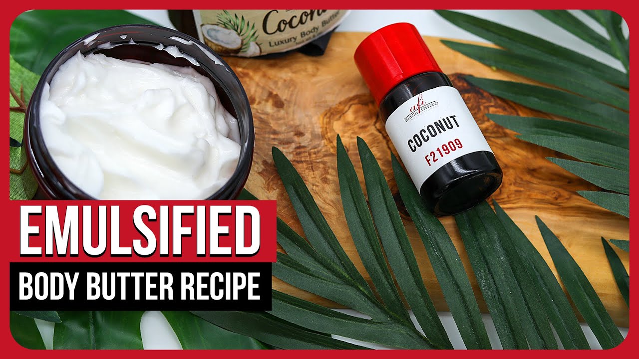 How To Make Emulsified Coconut Body Butter (Recipe Included) YouTube