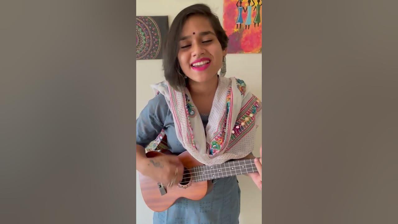Chaand Baaliyan | Ukulele Cover by Amrita Bharati on YouTube #Shorts