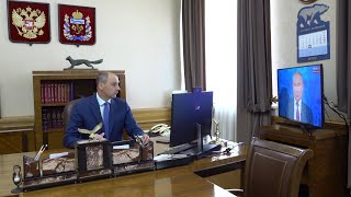 Губернатор Оренбургской области Денис Паслер о прямой линии с Президентом