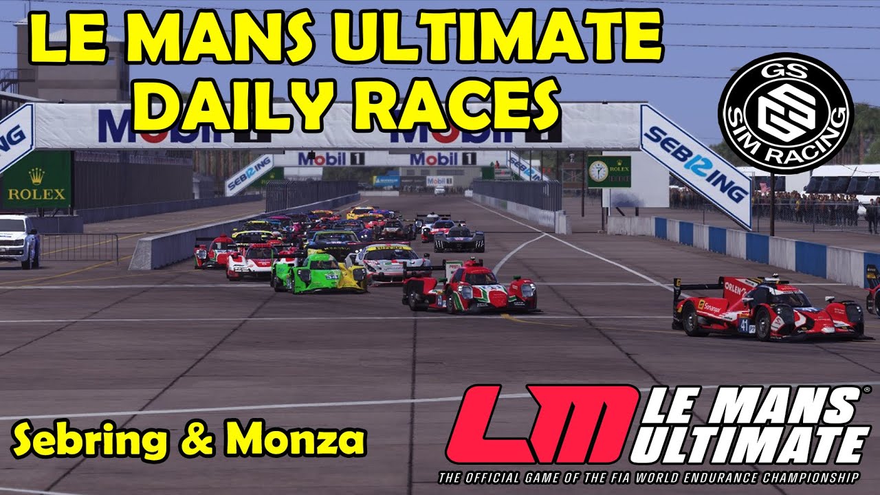 Le Mans Ultimate - GS SIM RACING - Live - YouTube