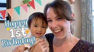 Celebraing our Baby’s First Birthday in Japan #internationalfamily  #lifeinjapan #nara