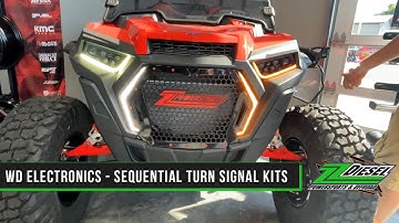 WD Electronics Sequential Turn Signal Kits, UTV