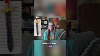 Throne of Glass Bookmark: Ruby Flame Queen Sword Reveal! #shorts