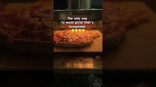 Only acceptable way to cook pizza LETS ARGUE #pizza #pizzatime #pizzarecipe