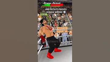 Andrew Tate knocks out Roman Reigns in a shocking manner | Wrestling Empire #shorts #wwe