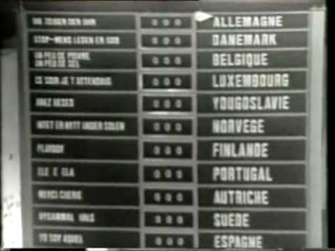 Eurovision 1966 - Voting Part 1/2