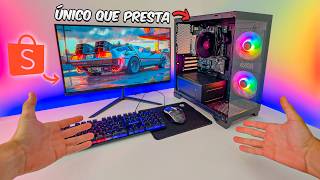 COMPREI o ÚNICO PC GAMER BARATO da SHOPEE QUE PRESTA
