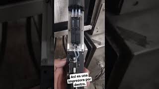 interior de una boquilla de impresión #videojet