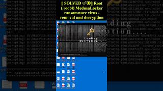 Root (.root4) MedusaLocker ransomware virus #shorts #trending #root #ransomwarevirus Root (.root4) MedusaLocker ransomware virus #shorts #trending #root #ransomwarevirus