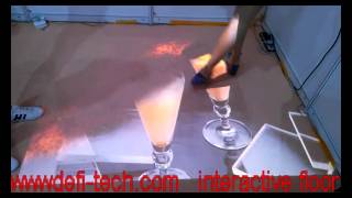 interactive floor effect