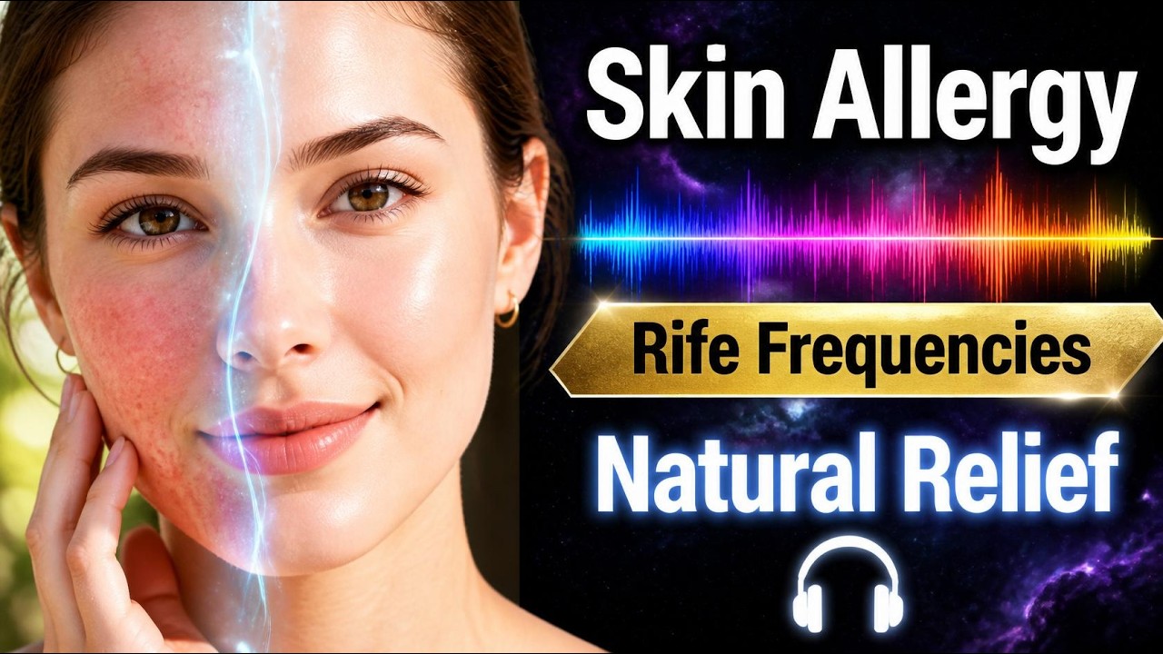 Heal Skin Allergies Naturally | Rife Frequency Sound Therapy for Eczema ...