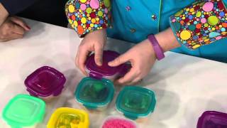 Lock & Lock 10pc Multi-Color Mini Zen Storage Set on QVC