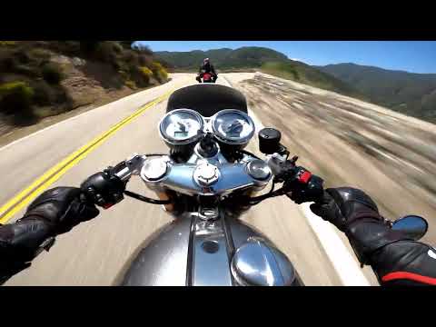 3 Thruxton 1200Rs. Glendora Mountain Road.  4/30/ 2022