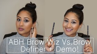 Anastasia Brow Definer Vs. Brow Wiz + Demo! | Makeup By Megha