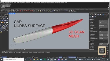Scan to CAD in Rhino: Reverse Engineering a Canoe (No Talking, 4-Part Series)