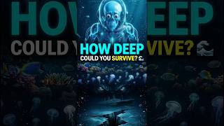 How Deep Could You Survive In The Ocean? #shorts
