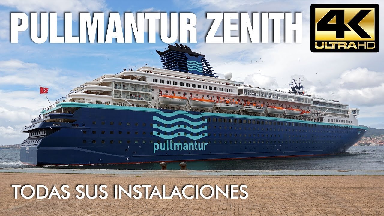 Pullmantur Barco de cruceros [4K] -