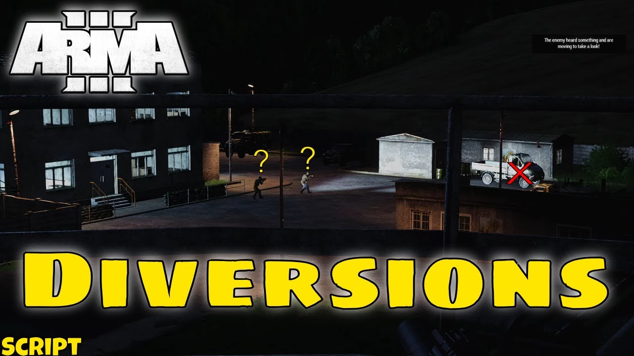 Create Diversions in Your Arma 3 Scenarios with this Script! - YouTube
