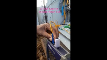 OTDR Test | How to Identify Fiber Fault Location Step-by-Step