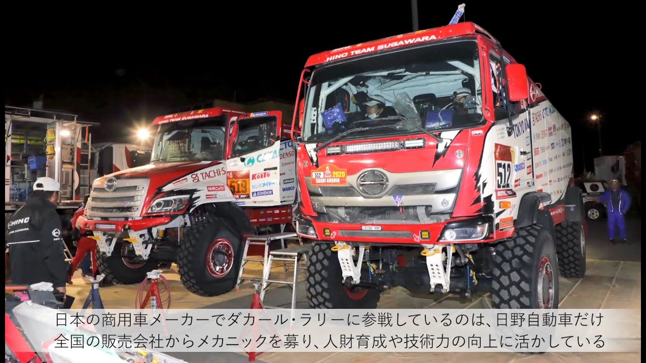 レースメカニックインタビュー 日野自動車販売会社グループ採用サイト