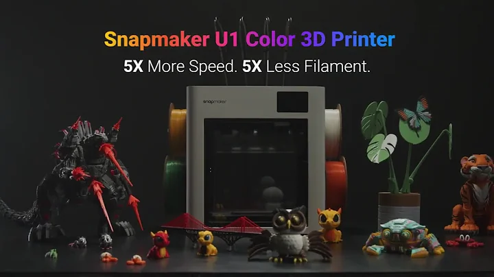 Snapmaker U1 3D Printer Spotlight | Print 4 Colors Simultaneously in One Go!