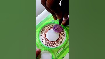 Spirograph Art 11 #shorts #spirograph #art#drawing asmr