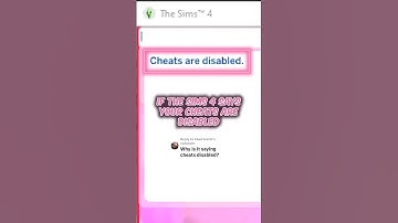 How to Enable Cheats #Sims4