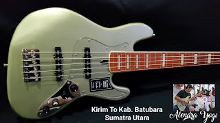 Kirim To Kabupaten Batubara , Sumatra Utara | Jazzbass 5String Aktive / Pasive 3band Equalizer 🎸🎧☕