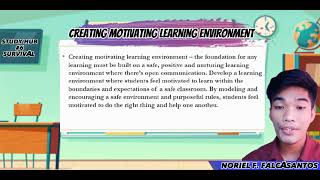 MODULE 3 || ORGANIZATION AND MANAGEMENT OF LEARNER - CENTERED CLASSROOM || STUDY HUB 6 - SURVIVAL