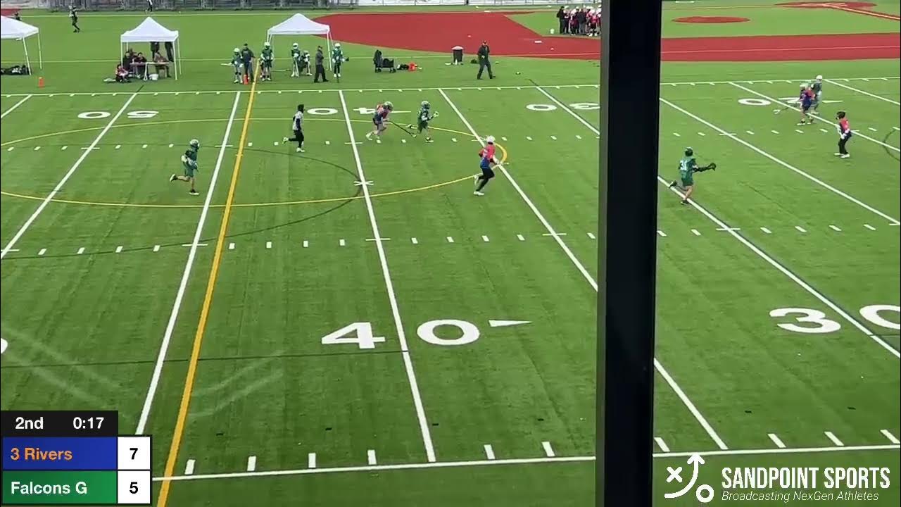 2023 LAX on the Lake Three Rivers vs CDA Falcons Green YouTube