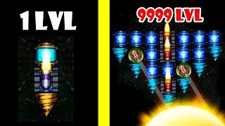 Crazy Driller Evolution! Max Level Drill & Unlimited Gold Hack! Digging the Earth in Crazy Driller