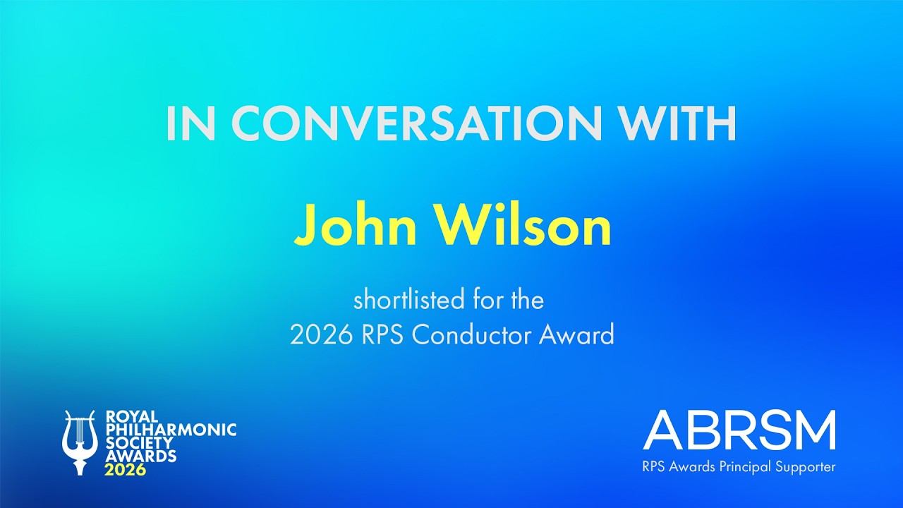 2026 RPS Awards shortlist: Meet John Wilson